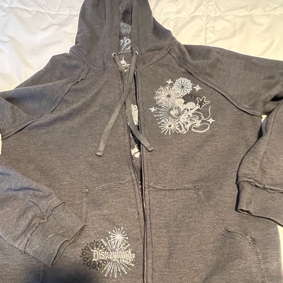 Disney Tops - Disney Mickey Mouse Zip Up Sweatshirt Cotton